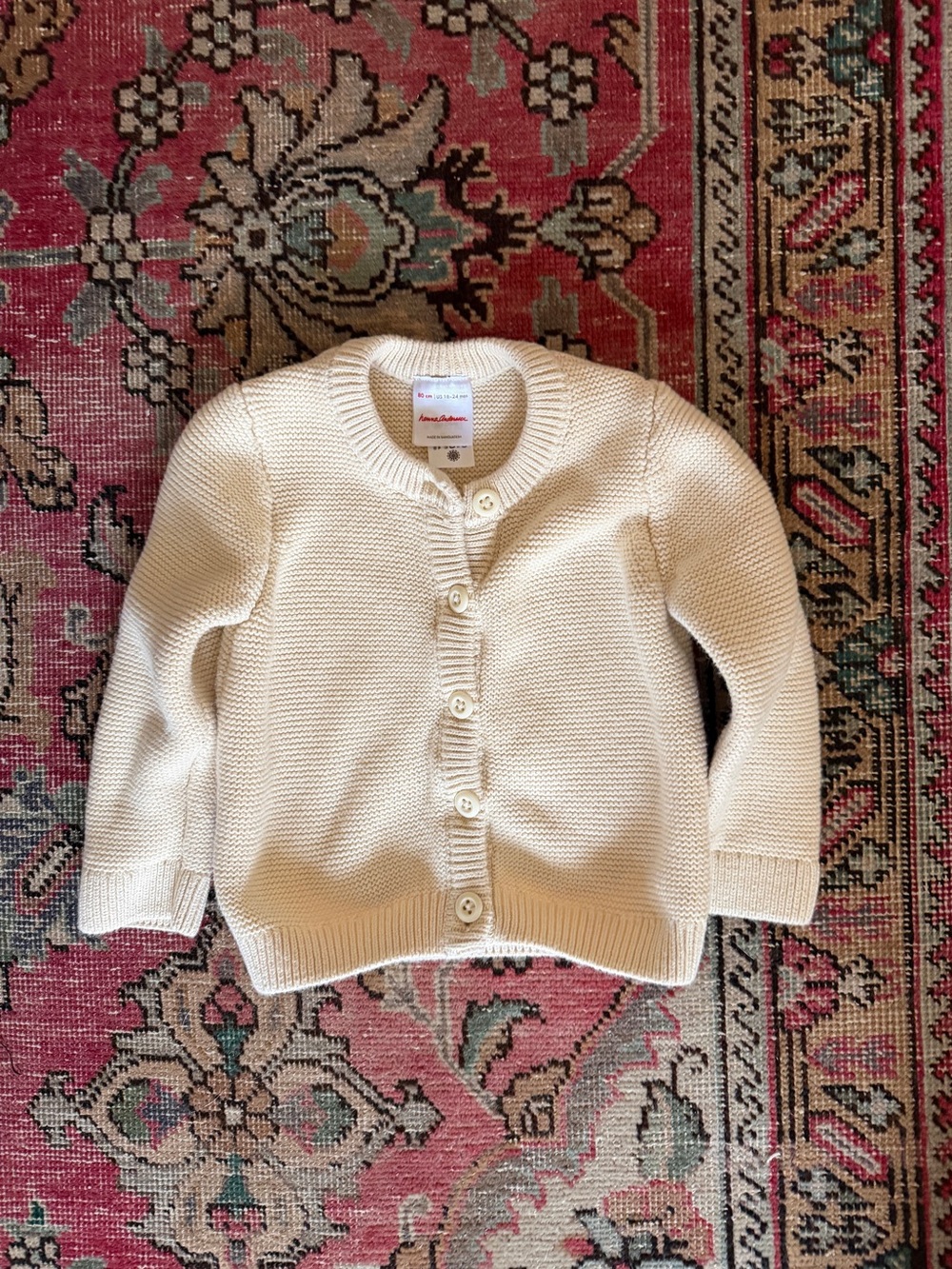 Hanna Andersson All Cotton Button-Down Cardigan Sweater